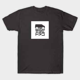 The Van Life Logo (white box cut out) T-Shirt